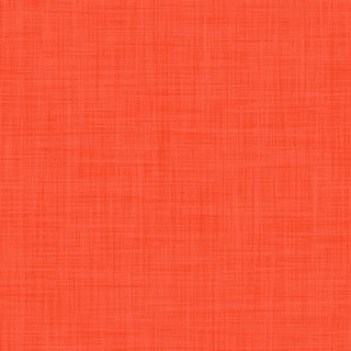 Orange Linen Printed Fabric