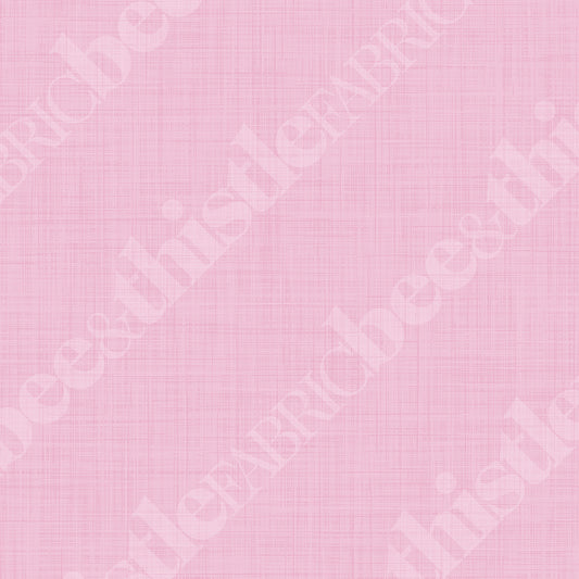 Pink Linen Printed Fabric